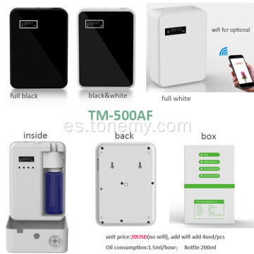 Difusor de aceite esencial eléctrico con control de teléfono inteligente